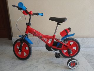 Bicicleta Spiderman 12" Niño