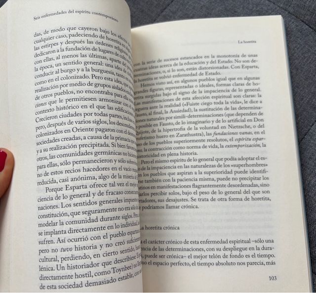 Seis enfermedades del espíritu contemporáneo