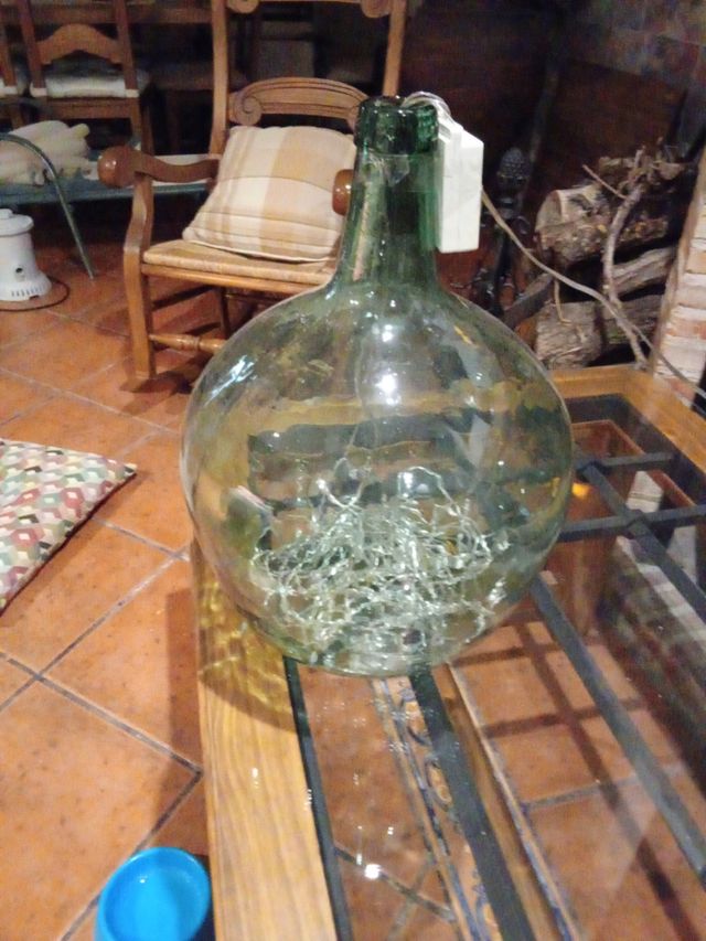 Garrafón cristal vintage