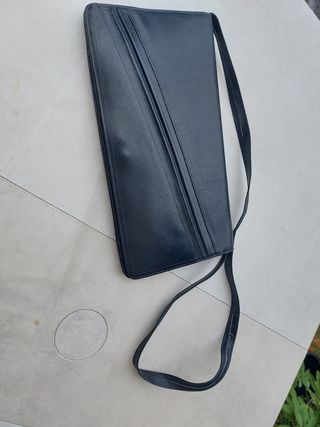 Borsetta a tracolla vintage blu