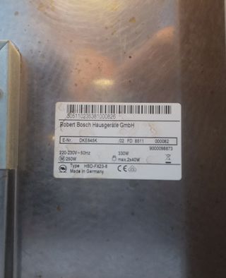 campana extractora Bosch