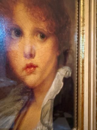 Cuadro Retrato Niña - Greuze