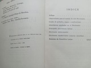 Diccionario ilustracdo Latín Español