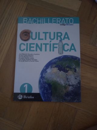 Código Bruño Cultura Científica 1 Bachillerato
