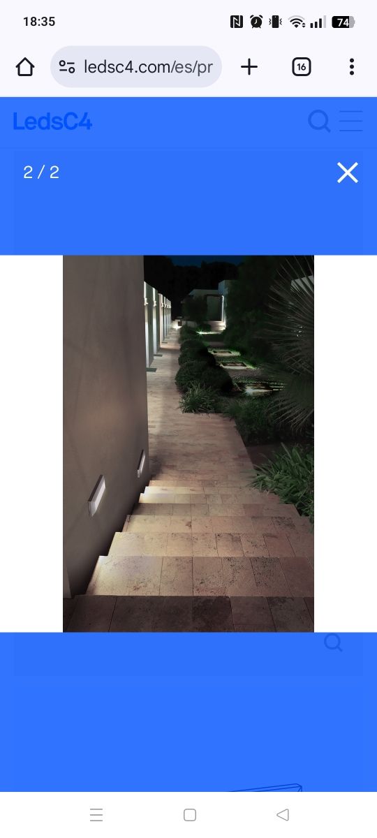 Aplique LED exterior KÖSSEL LEDsC4