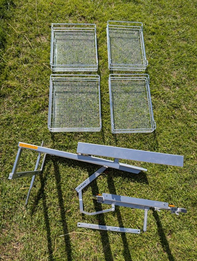 Herrajes esquinero extraíble cocina - 4 cestas