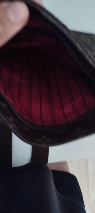 Bolso bandolera Louis Vuitton marrón