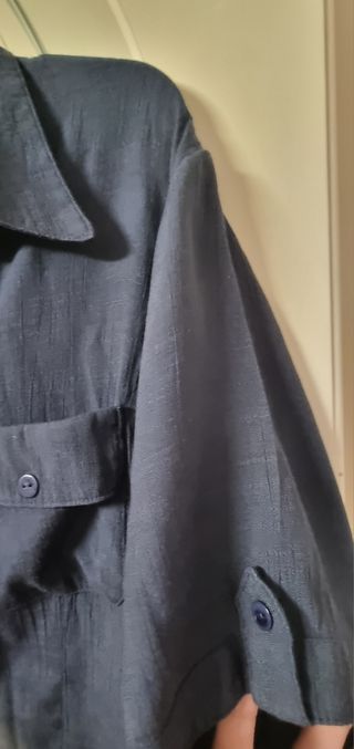 Camicia estiva blu