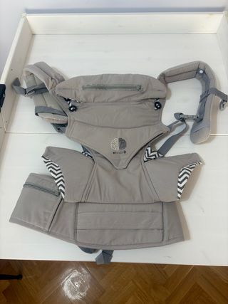 Mochila Portabebés Gris