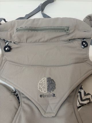 Mochila Portabebés Gris