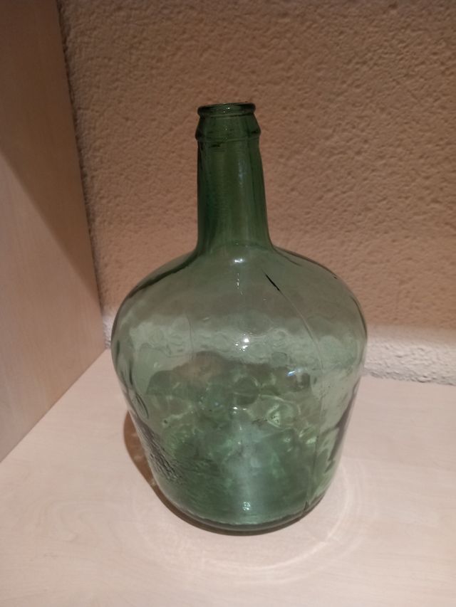 Damajuana cristal verde