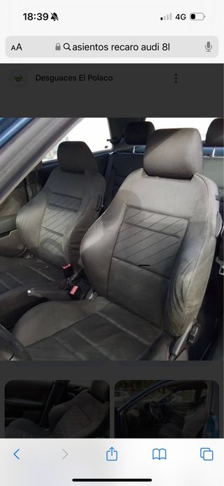 Asientos recaro vag