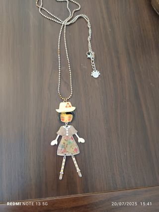 Colgante Muñeca Retro