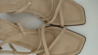 Sandalias Aura Blanc beige n°40