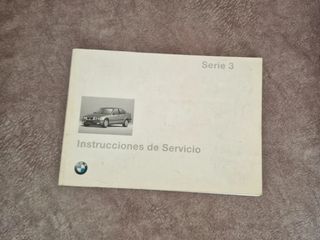 Manual BMW E36: Instrucciones Servicio