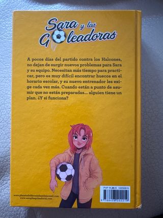 Libro Sara y las Goleadoras