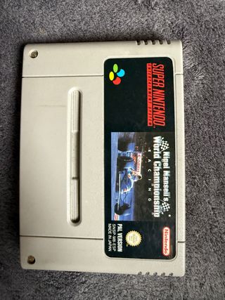 Super Nintendo: Nigel Mansell's World Championship