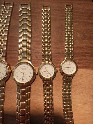 5 Relojes Philippe Arnol dorados
