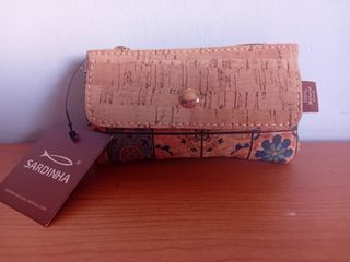 Monedero y cartera corcho multicolor