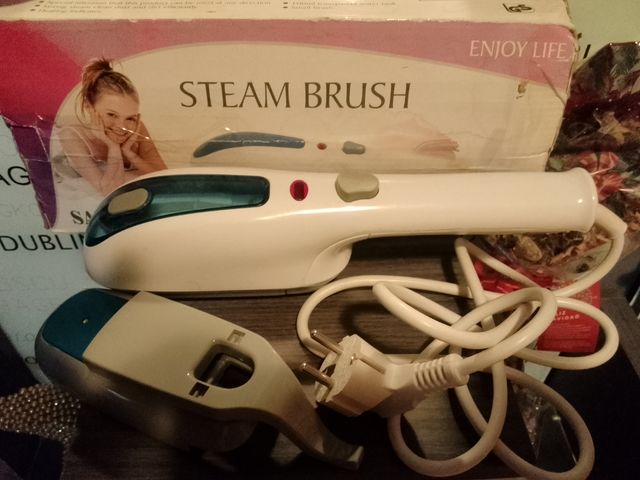 Plancha Cepillo Vapor Sania