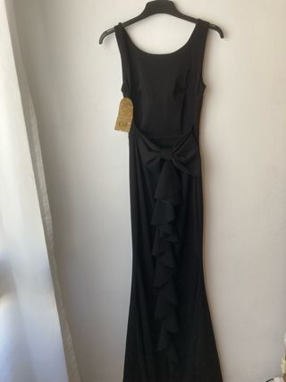 Vestido Negro Fiesta - Talla S