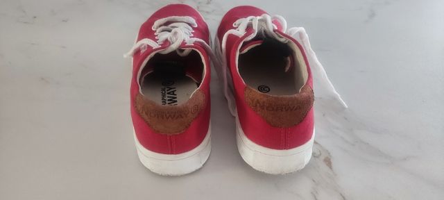 Zapatillas Norway rojas niño