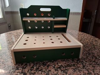 Mesa taller madera niño