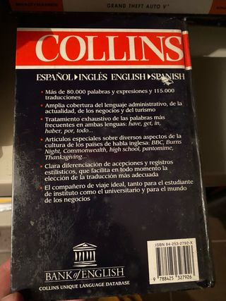 Collins Compact Diccionario Español-Inglés