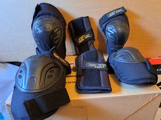 Bolsa patines Gazelle, y patines en línea.