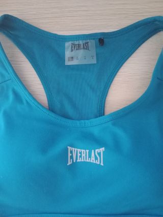 Top deportivo Everlast turquesa