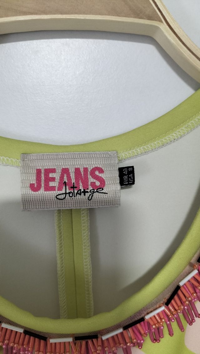 Vestido Jota+ge Jeans L multicolor