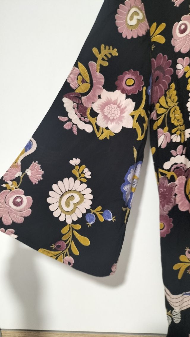 Vestido Vila floral multicolor talla M