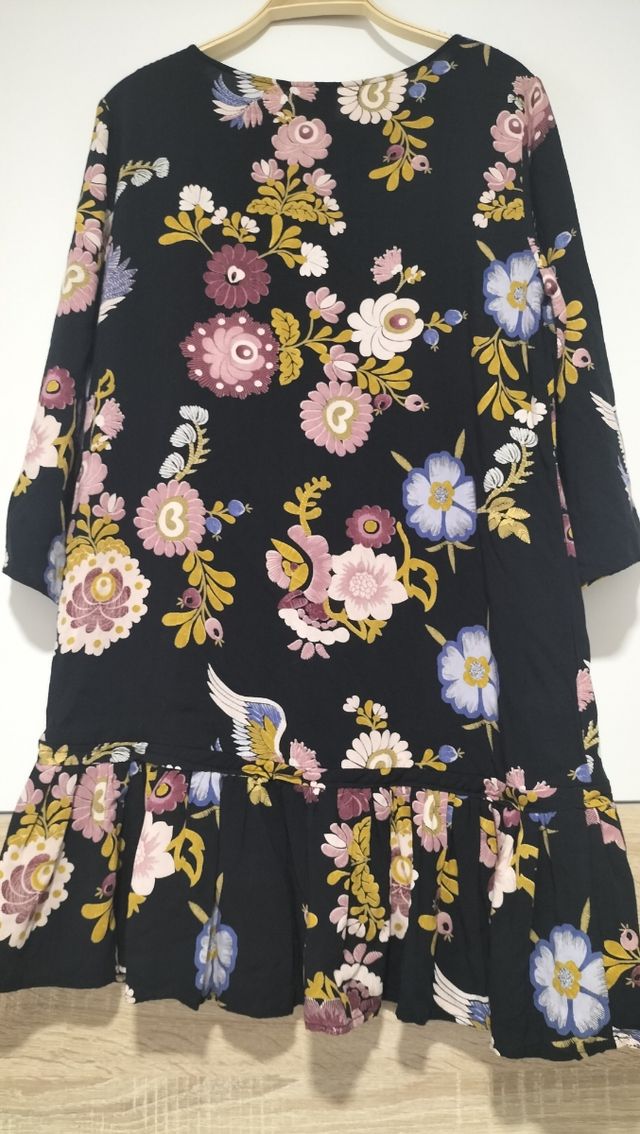 Vestido Vila floral multicolor talla M