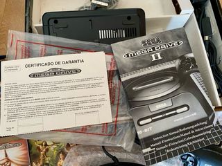 Sega Mega Drive II - 3 juegos