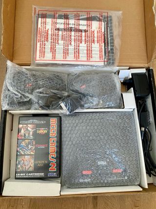 Sega Mega Drive II - 3 juegos