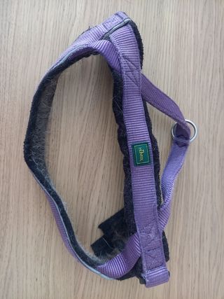 Peitoral para cão Hunter - M - Roxo e Preto