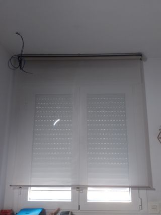 Estor blanco Ikea - enrollable