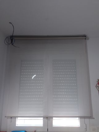 Estor blanco Ikea - enrollable