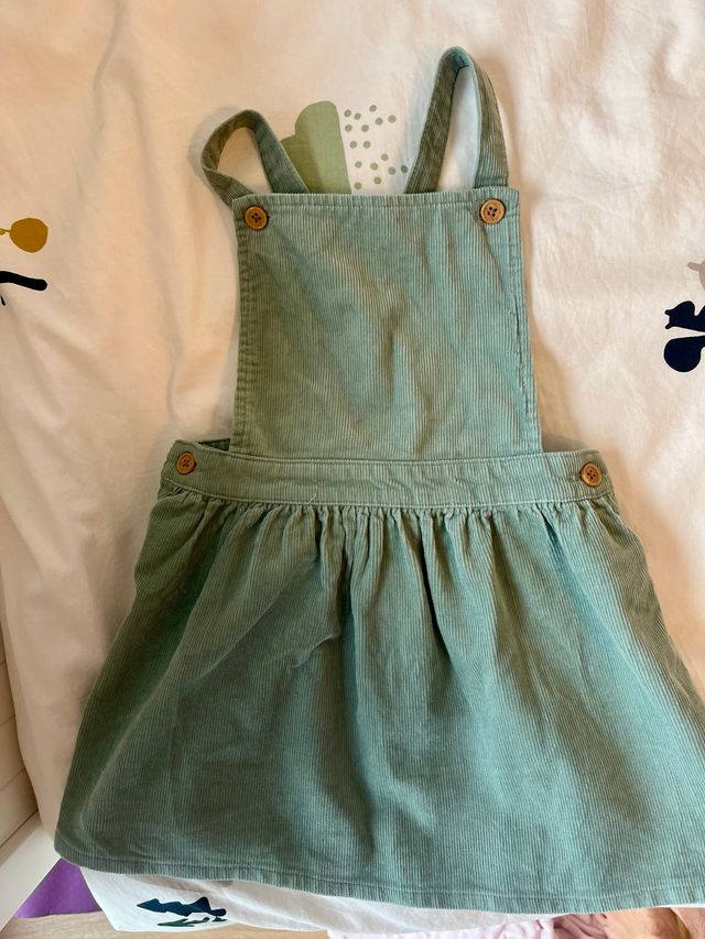 Vestido niña Primark - Verde - 9-12 meses