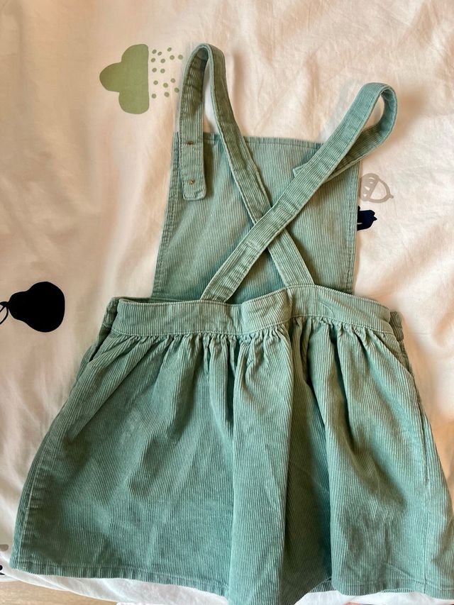 Vestido niña Primark - Verde - 9-12 meses