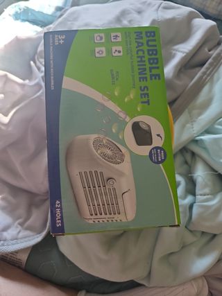 Máquina de pompas de jabón automática