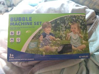 Máquina de pompas de jabón automática