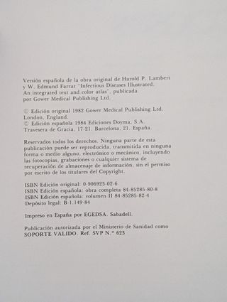 Lote Medicina - Enfermedades Infecciosas