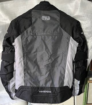 Chaqueta moto Oxford Delta 1.0 Negro-Gris