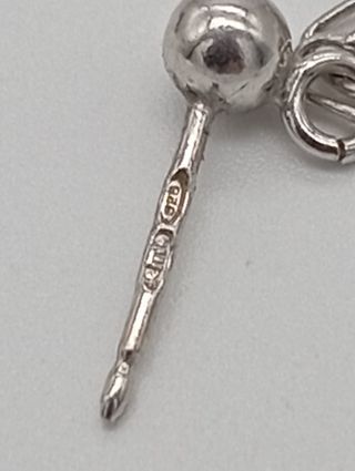 Pendientes plata 925 largos