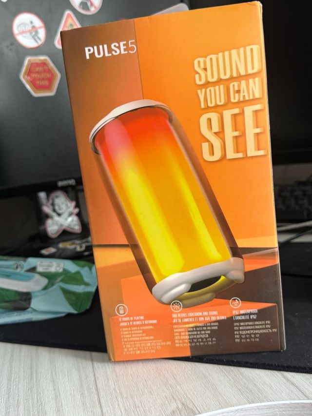 Altavoz JBL Pulse 4 - Azul/Negro