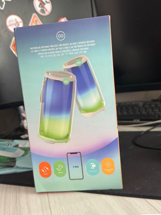 Altavoz JBL Pulse 4 - Azul/Negro