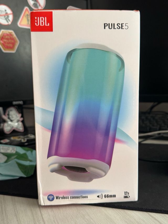 Altavoz JBL Pulse 4 - Azul/Negro