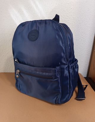 Mochila Oxford Azul Marino Unisex