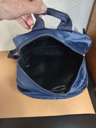 Mochila Oxford Azul Marino Unisex